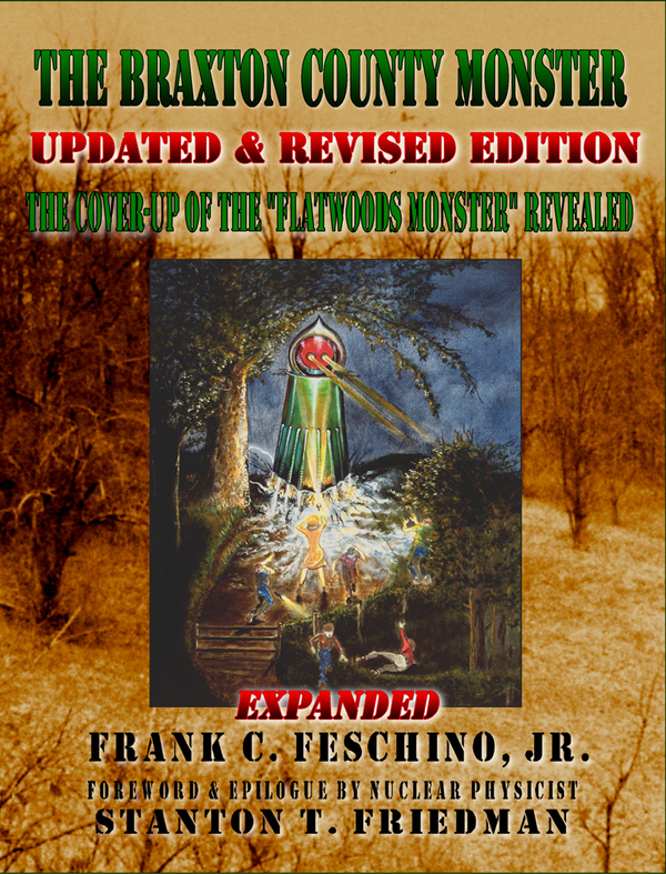 Cover of Frank Feschino's Braxton County Monster. Cover of Frank Feschino's Braxton County Monster.