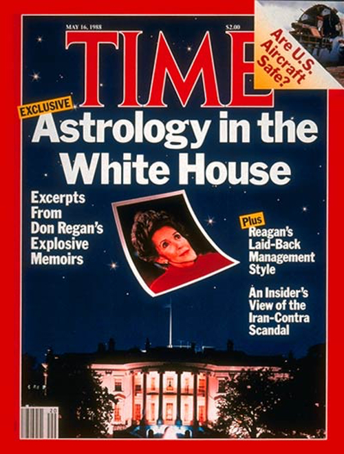 Time Magazine cover featuring the astrology story.
