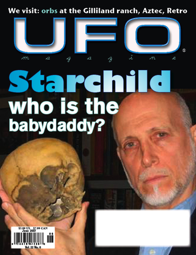 Cover of UFO Magazine #135. Cover of UFO Magazine #135.