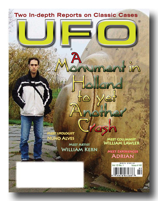 Cover of UFO Magazine 142. Cover of UFO Magazine 142.