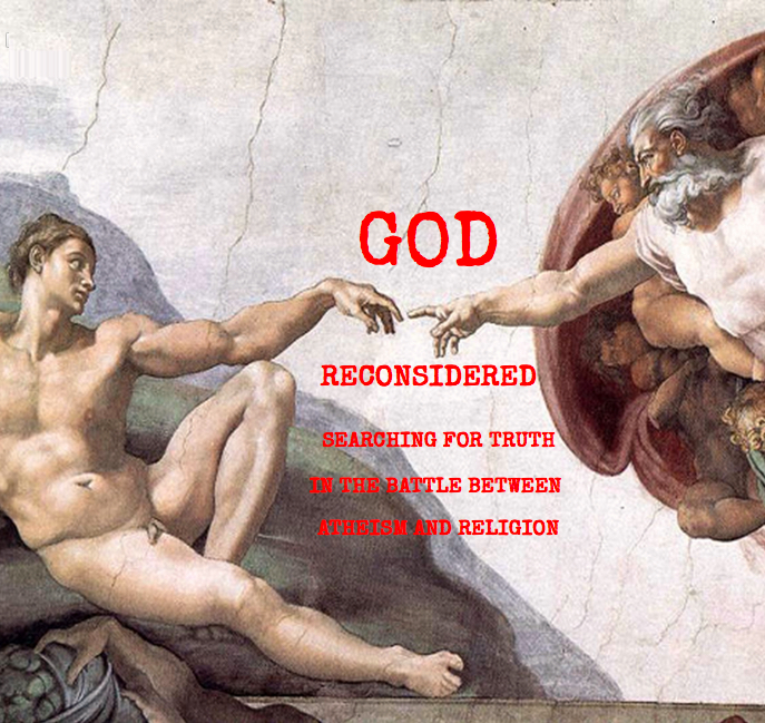 Image from the Sistine Chapel of God and Adam.