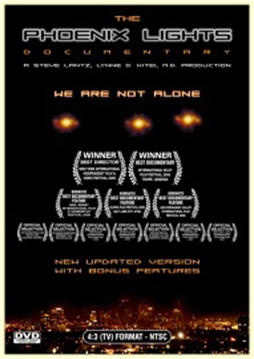 Cover of the Phoenix Lights DVD. Cover of the Phoenix Lights DVD.
