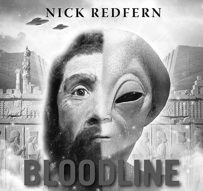 A black and white version of the cover of Nick's new book.